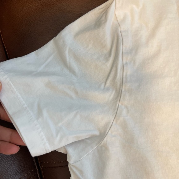 Lacoste White Short Sleeve Regular Fit Side Logo T Shirt - Picture 11 of 16